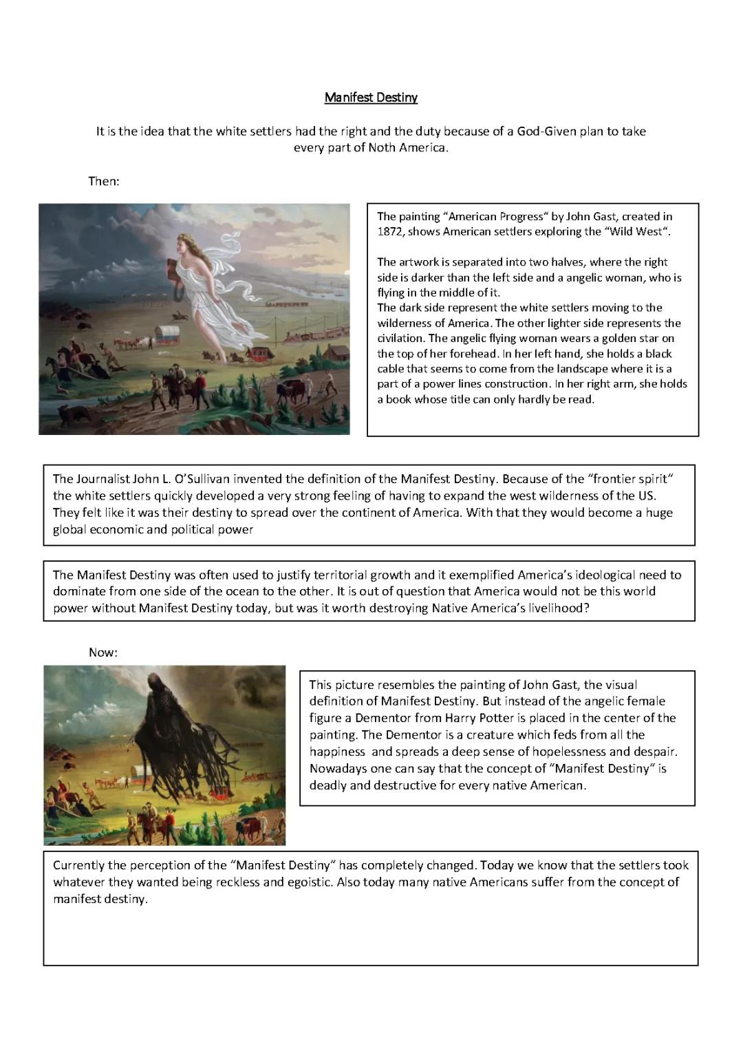 Manifest Destiny 