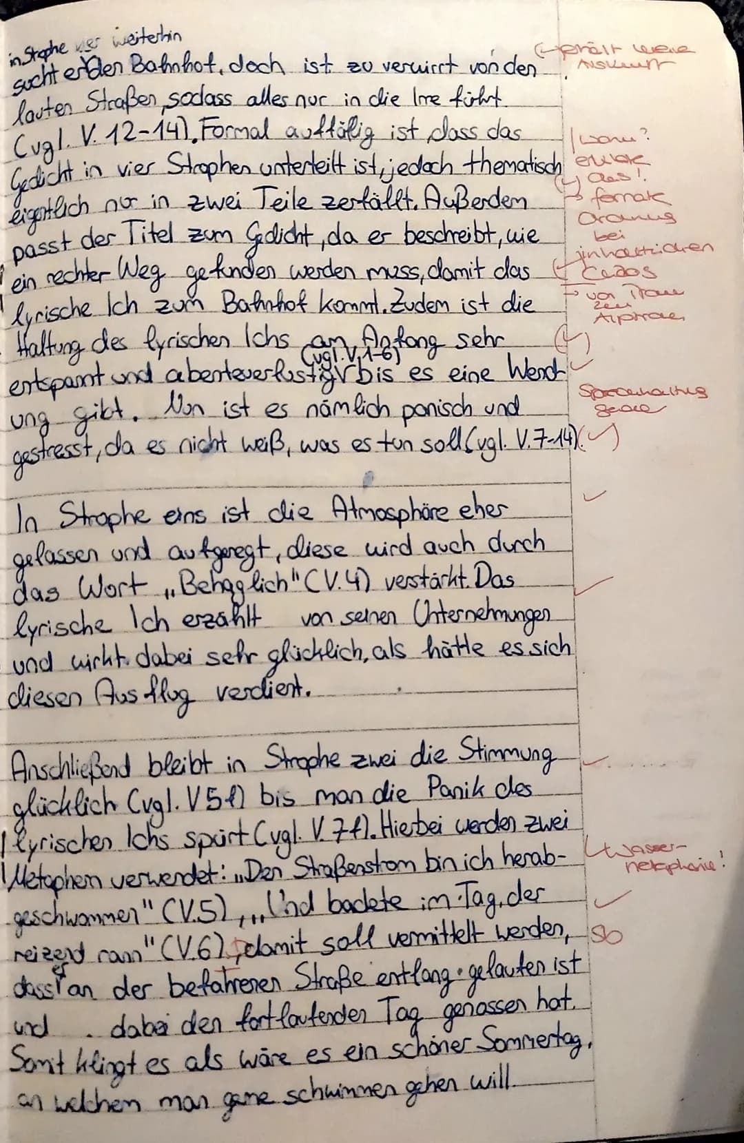 Name:
Cosima
3. Klassenarbeit im Fach Deutsch am 31.05.2021
Aufgabenstellung:
Analysiere das vorliegende Gedicht nach den dir bekannten Rege