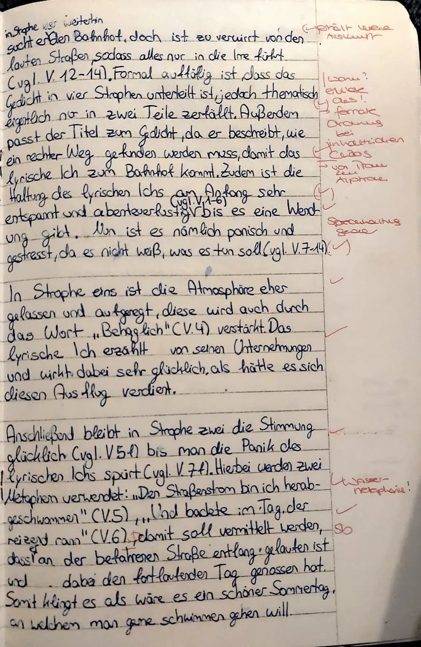 Name:
Cosima
3. Klassenarbeit im Fach Deutsch am 31.05.2021
Aufgabenstellung:
Analysiere das vorliegende Gedicht nach den dir bekannten Rege