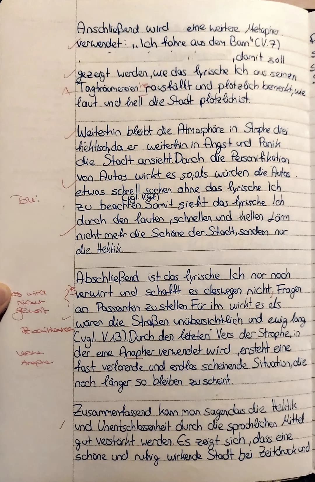 Name:
Cosima
3. Klassenarbeit im Fach Deutsch am 31.05.2021
Aufgabenstellung:
Analysiere das vorliegende Gedicht nach den dir bekannten Rege