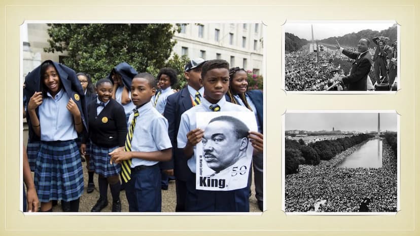MARTIN LUTHER KING
WAR ER EIN MODERNER PROPHET? ÜBERBLICK
WER WAR MARTIN LUTER KING?
FÜR WAS SETZTE ER SICH EIN?
SEINE REDE „I HAVE A DREAM"