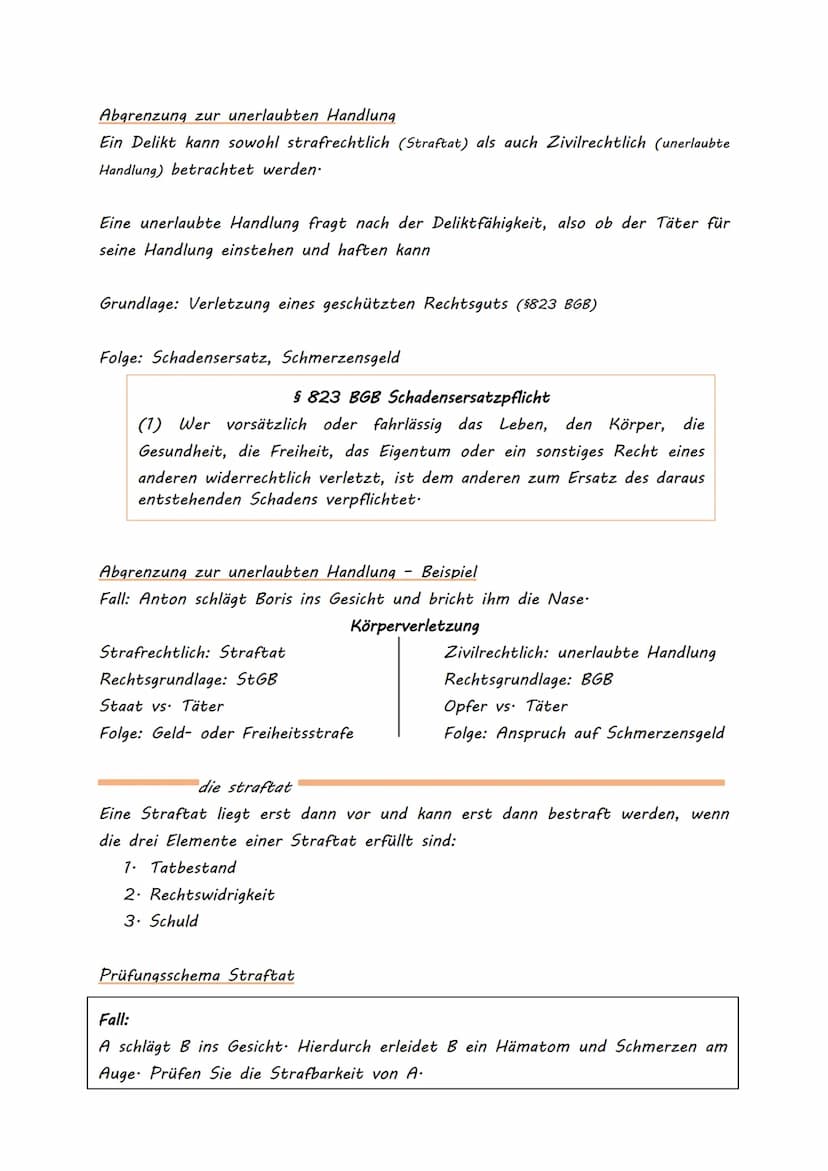 Definition:
Eine Strafe muss immer legitimiert sein. Einerseits formal durch Gesetze,
andererseits inhaltlich durch Ethik und Vernunft.
Entw