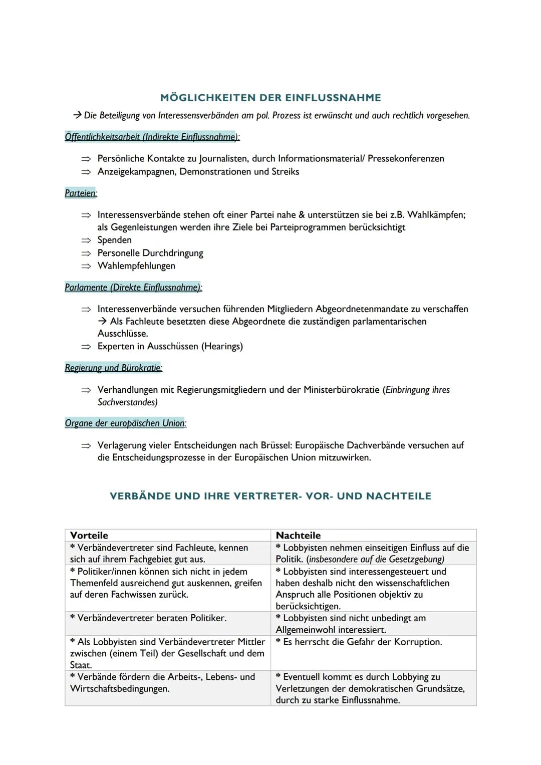 ABILERNZETTEL POLITIK
Erhöhtes Niveau
LK
ABITUR 2021
Niedersachsen INHALTSVERZEICHNIS
I. POLITISCHE PARTIZIPATION ZWISCHEN ANSPRUCH UND WIRK