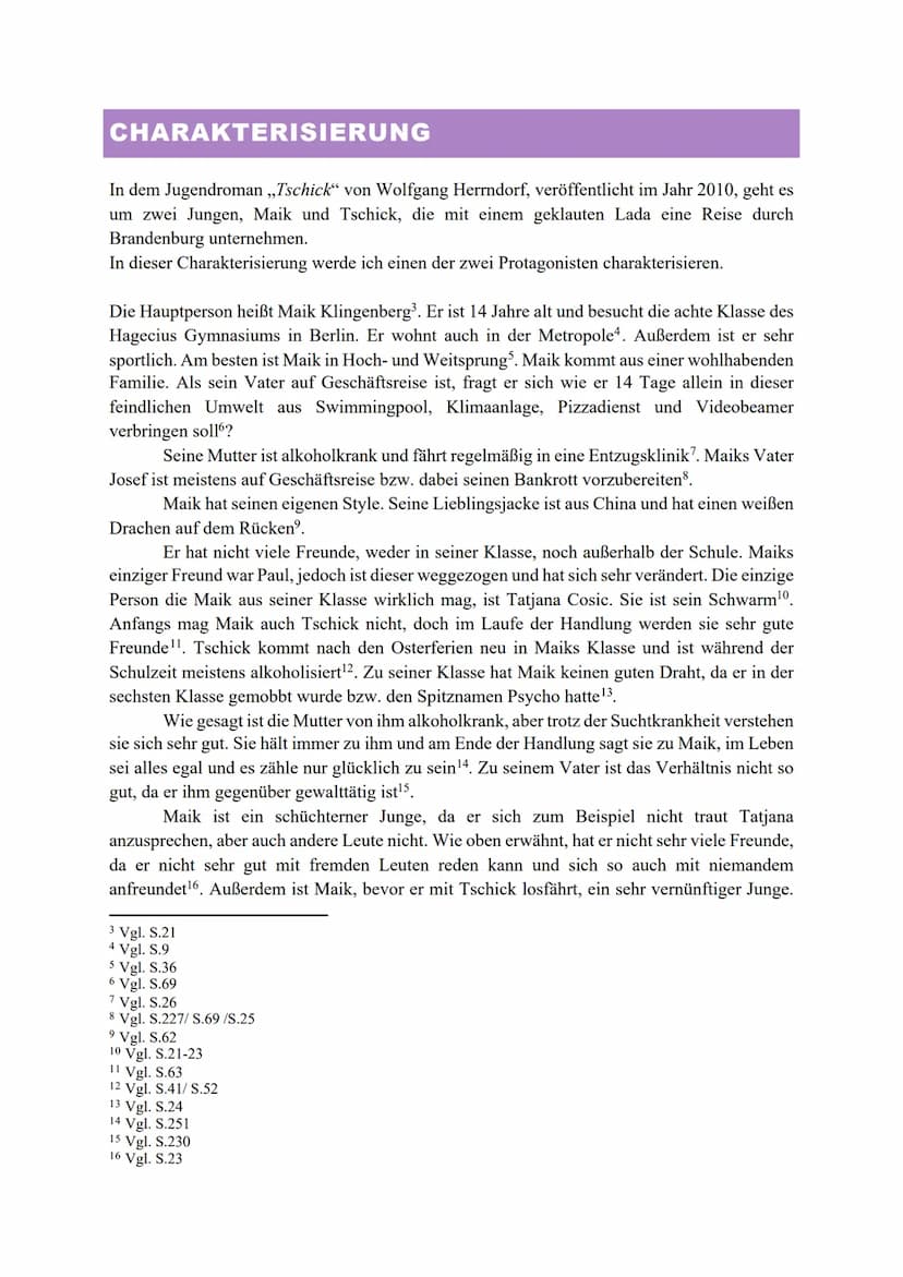 PORTFOLIO
tschick
¹ dz7MaZzqfocMz80W9z98JBJXzK.jpg (600×900) (tmdb.org) INHALTSVERZEICHNIS
Bildbeschreibung.
Charakterisierung.
.3
.4 BILDBE