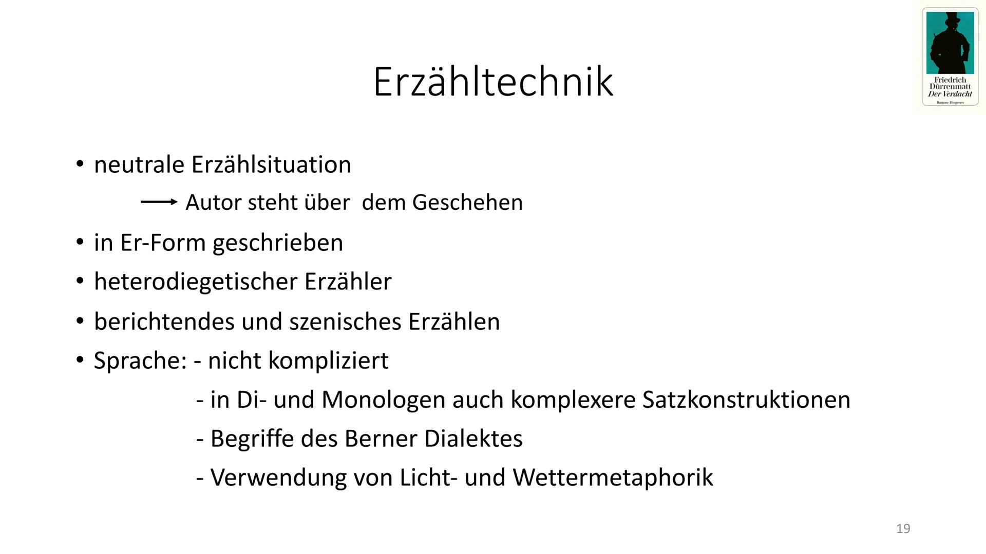 Friedrich
Dürrenmatt
Der Verdacht
Roman Diogenes
Der Verdacht
-Friedrich Dürrenmatt-
1 1) Autor
Der Verdacht - Friedrich Dürrenmatt
Friedric