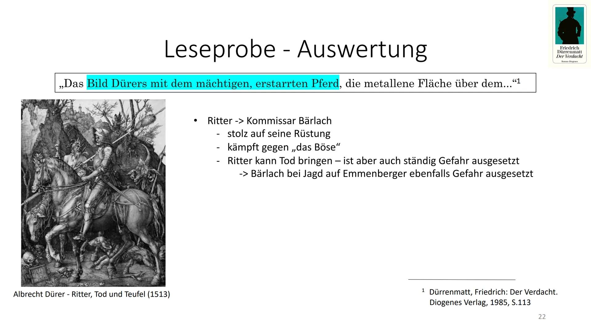 Friedrich
Dürrenmatt
Der Verdacht
Roman Diogenes
Der Verdacht
-Friedrich Dürrenmatt-
1 1) Autor
Der Verdacht - Friedrich Dürrenmatt
Friedric