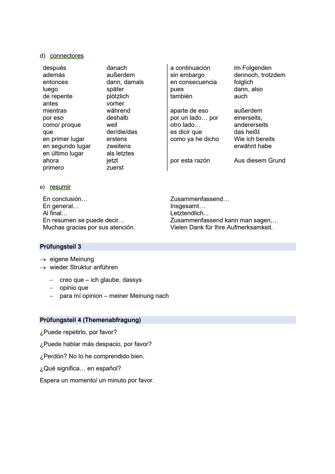 # Mündliche Prüfung Spanisch

Prüfungsteil 1 (Vorlesen)

→ Struktur des Vorgehens präsentieren

Primero, voy a leer las primeras líneas del
