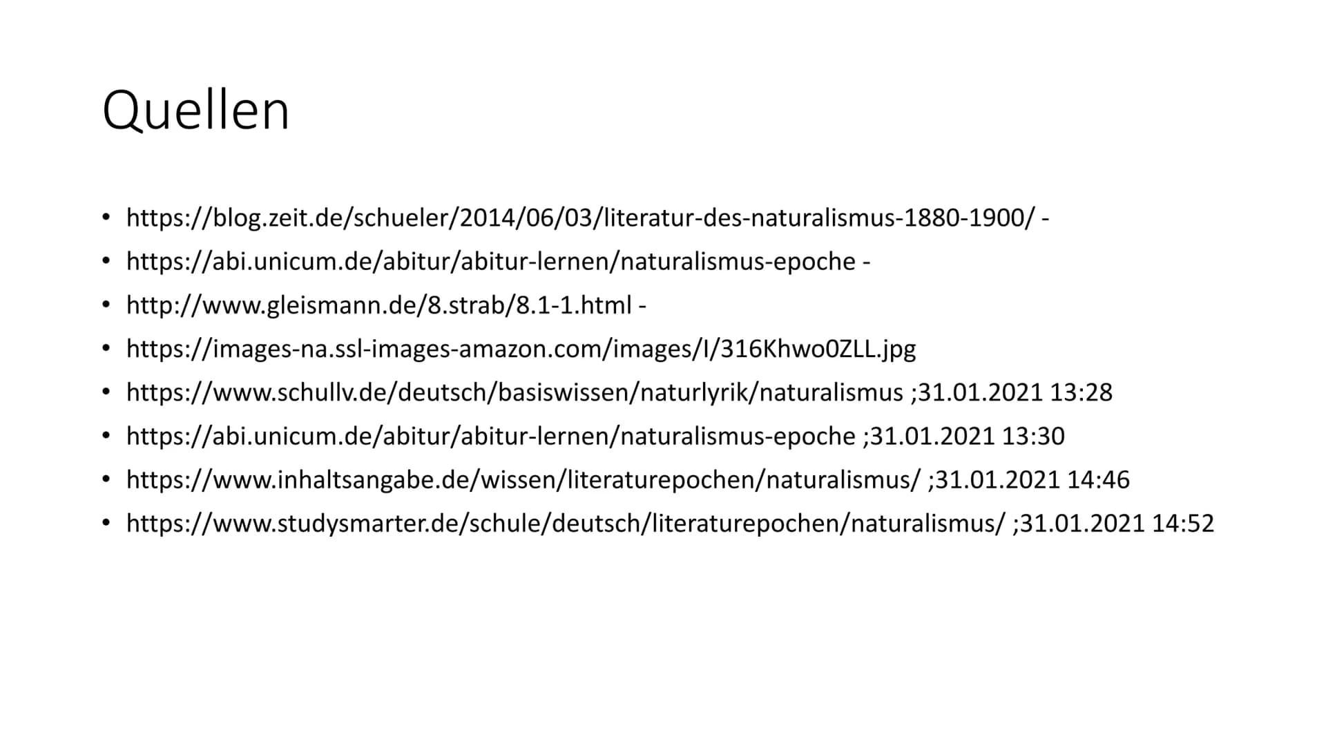 Naturalismus Epoche
Definition
lat. Natura: ,,Natur"
Zwischen 1880 und 1900
Naturalismus = detaillierte Darstellung der Wirklichkeit (Gesell