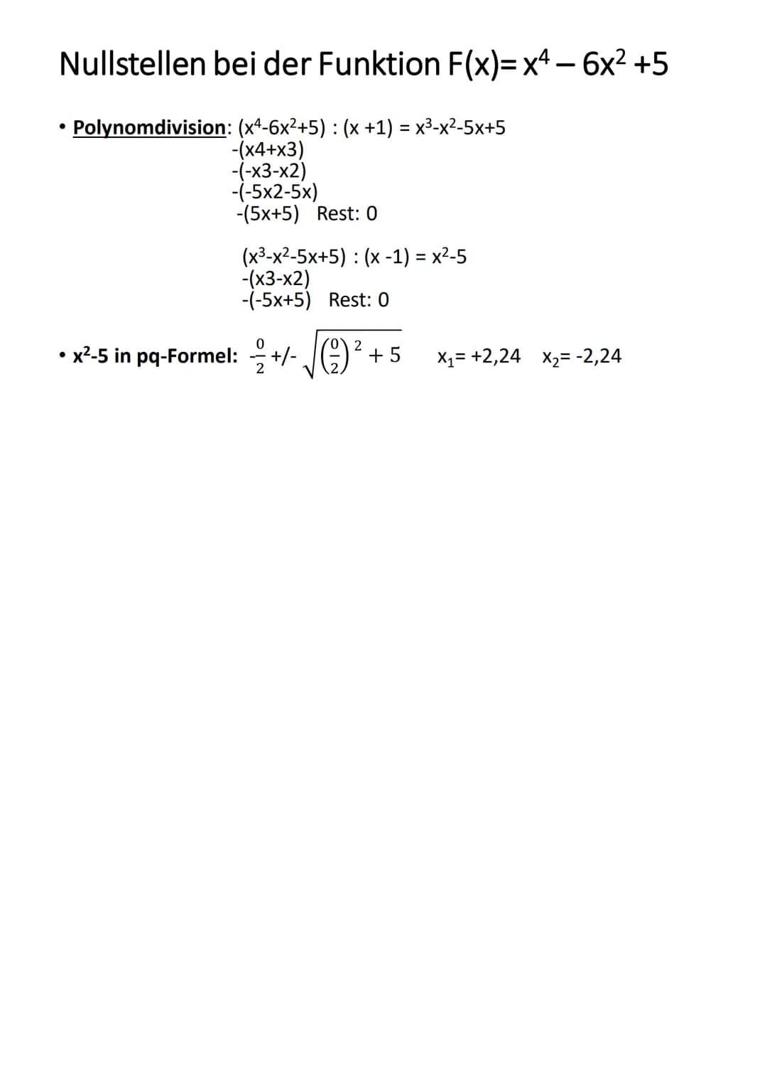 Mathe Vortrag
Kurvendiskussion
Unter Kurvendiskussion versteht man in
der Mathematik die Untersuchung des
Graphen einer Funktion auf dessen
