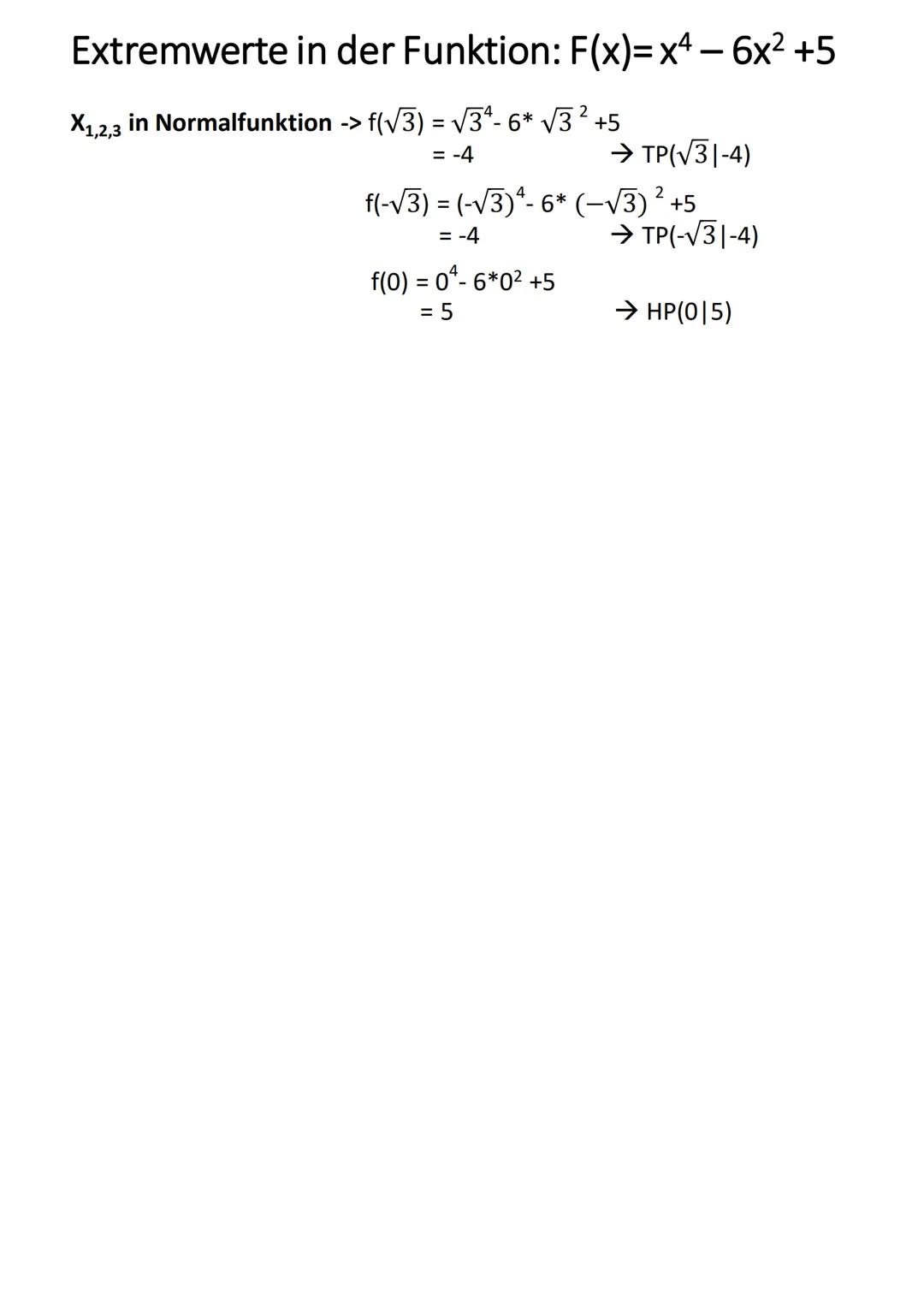 Mathe Vortrag
Kurvendiskussion
Unter Kurvendiskussion versteht man in
der Mathematik die Untersuchung des
Graphen einer Funktion auf dessen
