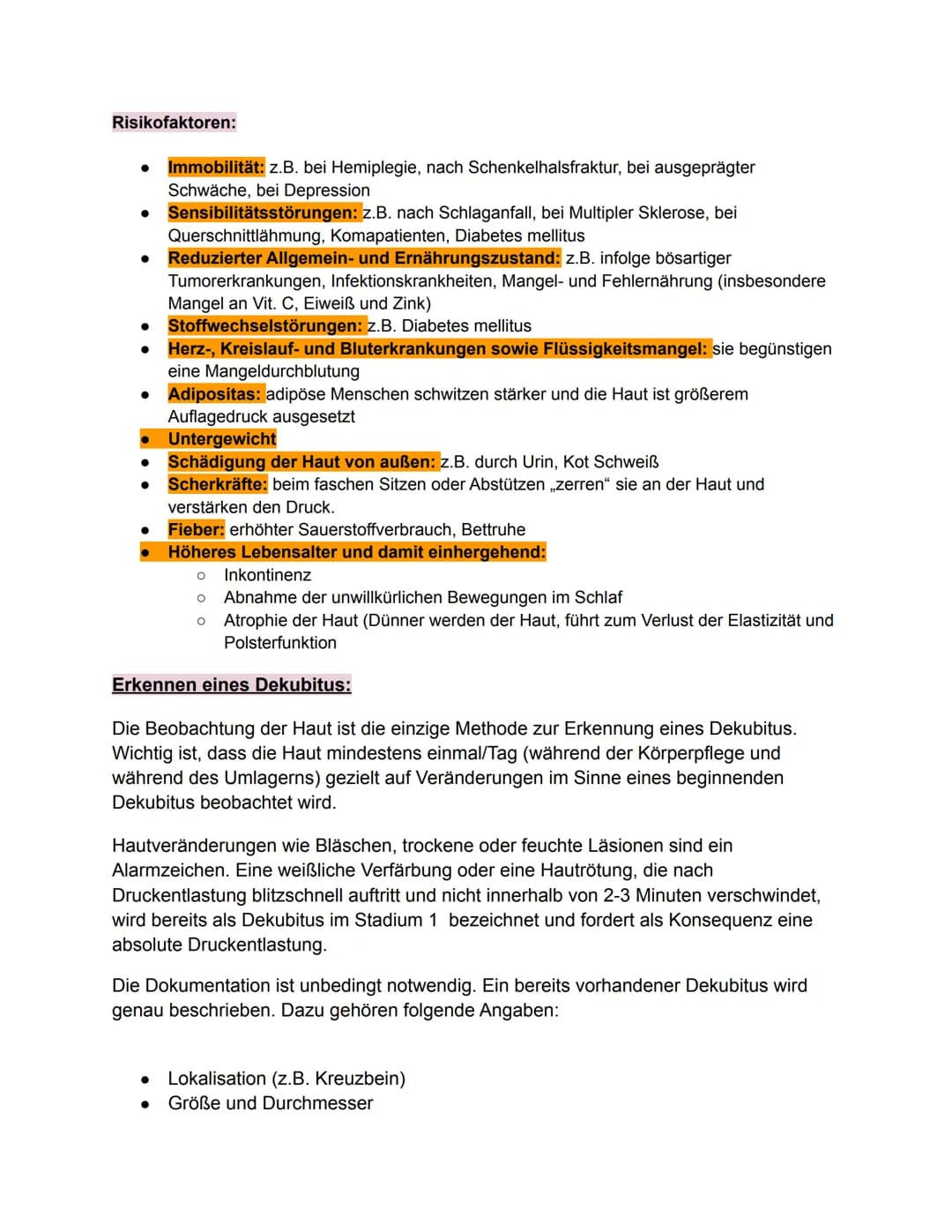 Dekubitusprophylaxe
Was ist eigentlich ein Dekubitus? Und was ist Lagern?
Ein Dekubitus ist ein Druckgeschwür der Haut und der darunter lieg
