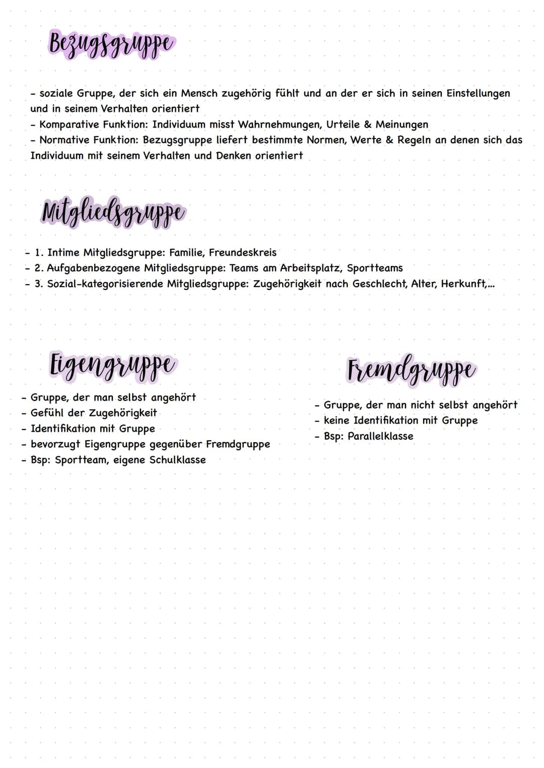 Pap-Klausur 2
Der Mensch in der Gruppe
Gründe für die Entstehung einer Gruppe
gemeinsam zu erfüllende Aufgaben
gemeinsame Interessen
Sympath