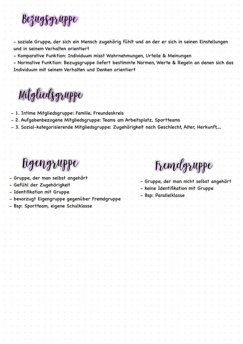 Pap-Klausur 2
Der Mensch in der Gruppe
Gründe für die Entstehung einer Gruppe
gemeinsam zu erfüllende Aufgaben
gemeinsame Interessen
Sympath