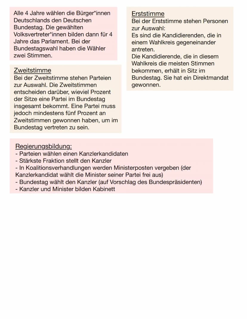 Demokratie
Direkte Demokratie
Bei der direkten Demokratie versammeln sich
Bürger um über politische Fragen abzustimmen
(Volksentscheid). All