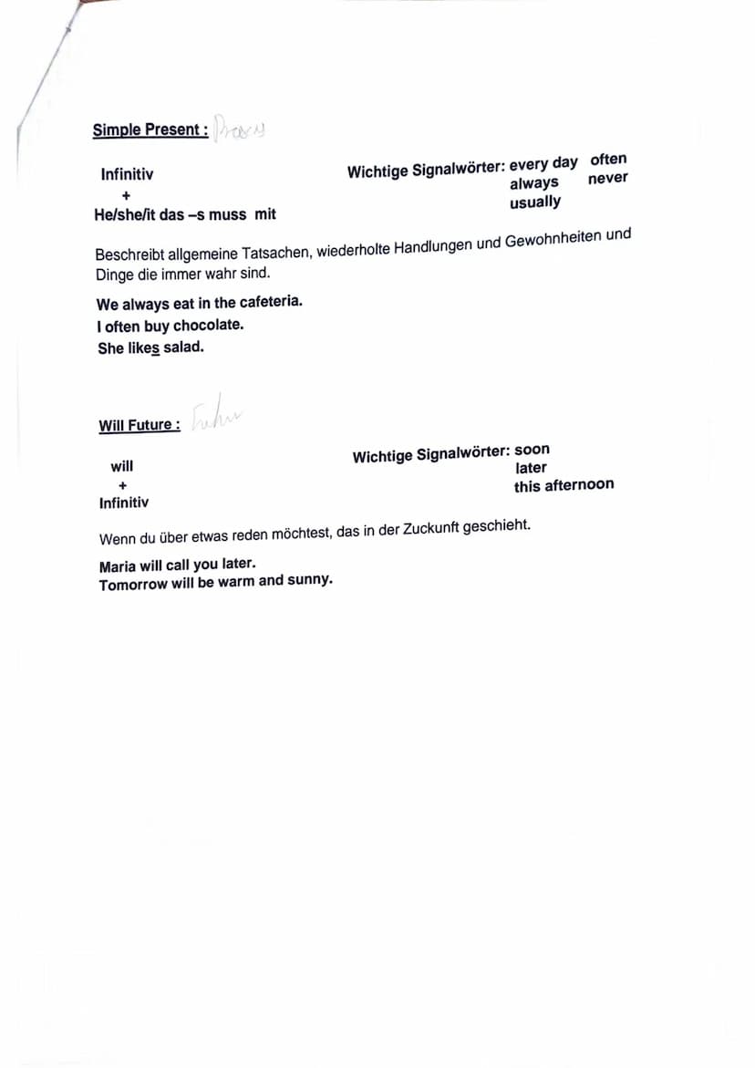 Past perfect:
had
+
3. Form -ed
Plusquamperfcht
Um von Erreignissen zu sprechen, die noch vor einem vergangenen Ereignis
stattzufinden haben