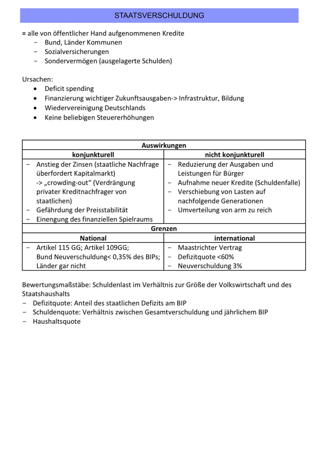 
<p>Finanzpolitik umfasst alle Maßnahmen, die die Einnahmen und Ausgaben der öffentlichen Haushalte betreffen. Zu den Aufgaben der Finanzpol