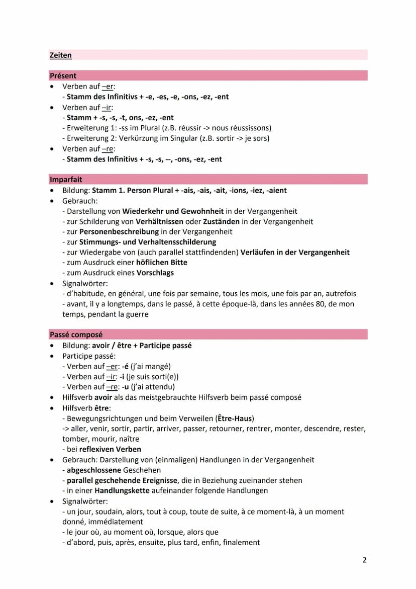 La grammaire
Begleiter
Die indefiniten Begleiter
● stehen vor dem Nomen und Verhalten sich wie Adjektive (müssen angeglichen werden)
wichtig