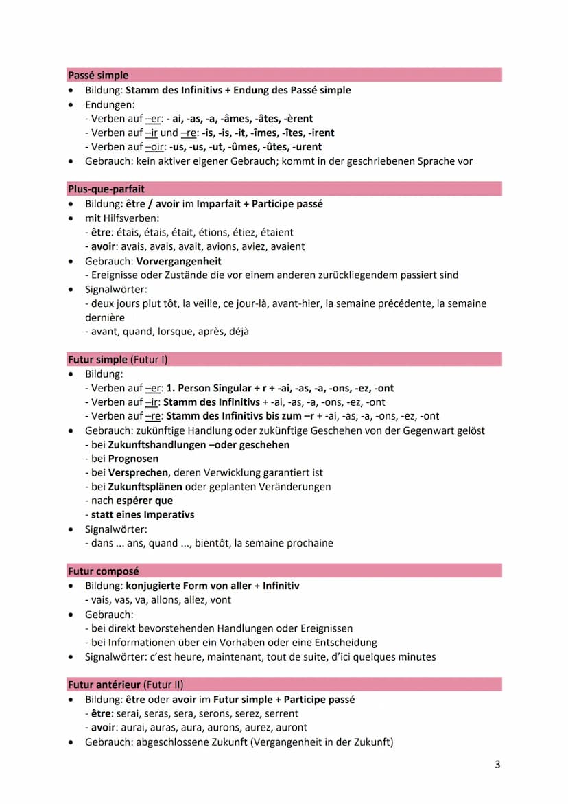 La grammaire
Begleiter
Die indefiniten Begleiter
● stehen vor dem Nomen und Verhalten sich wie Adjektive (müssen angeglichen werden)
wichtig