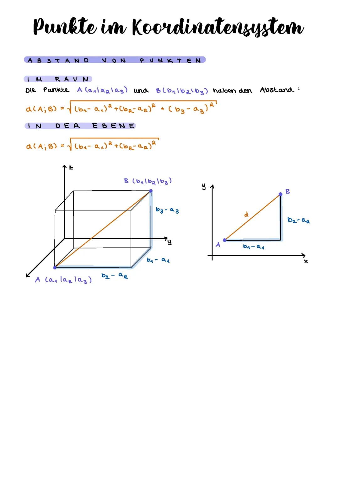 Analytische Geometrie 