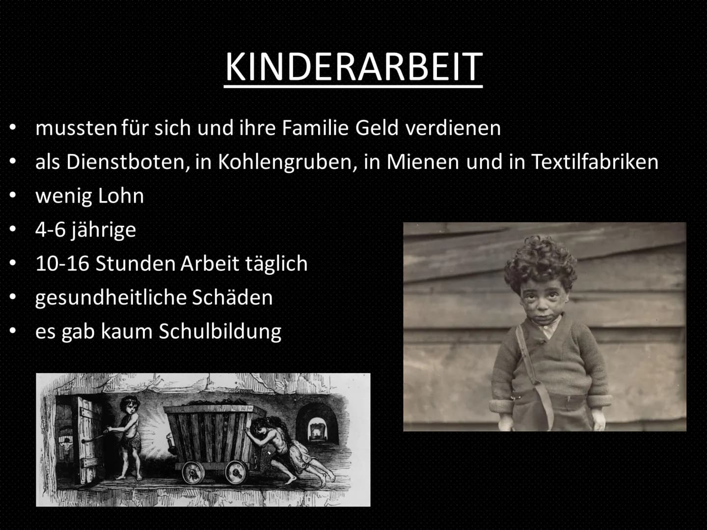 Da durch die Landwirtschaft viele Familien sich nicht ernähren könnten, gingen viele Frauen im 18.
Jahrhundert in den Fabriken arbeiten, um 