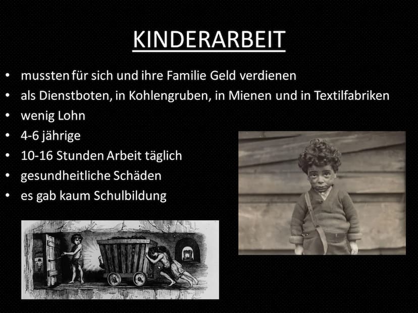 Da durch die Landwirtschaft viele Familien sich nicht ernähren könnten, gingen viele Frauen im 18.
Jahrhundert in den Fabriken arbeiten, um 
