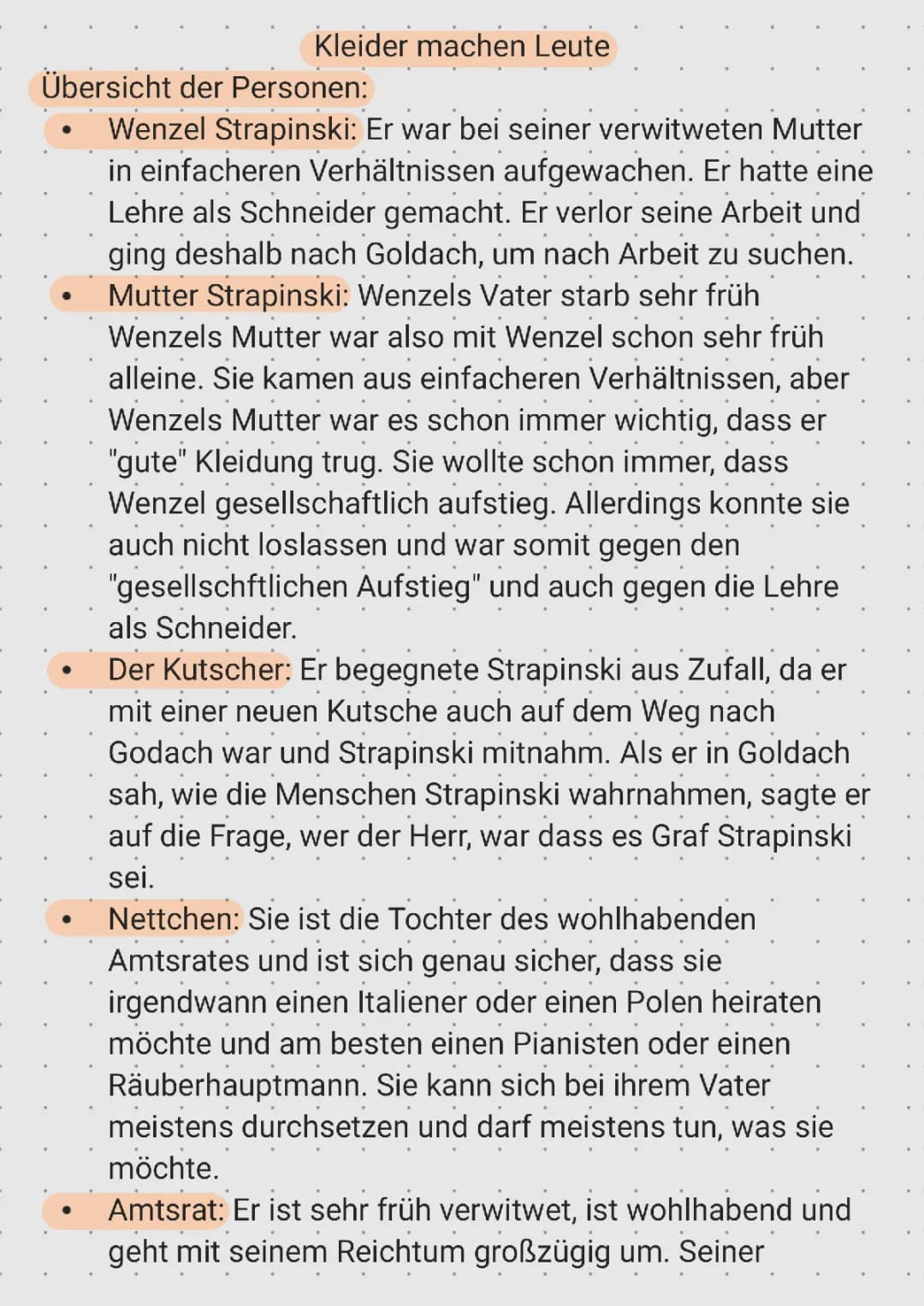 Kleider machen Leute 