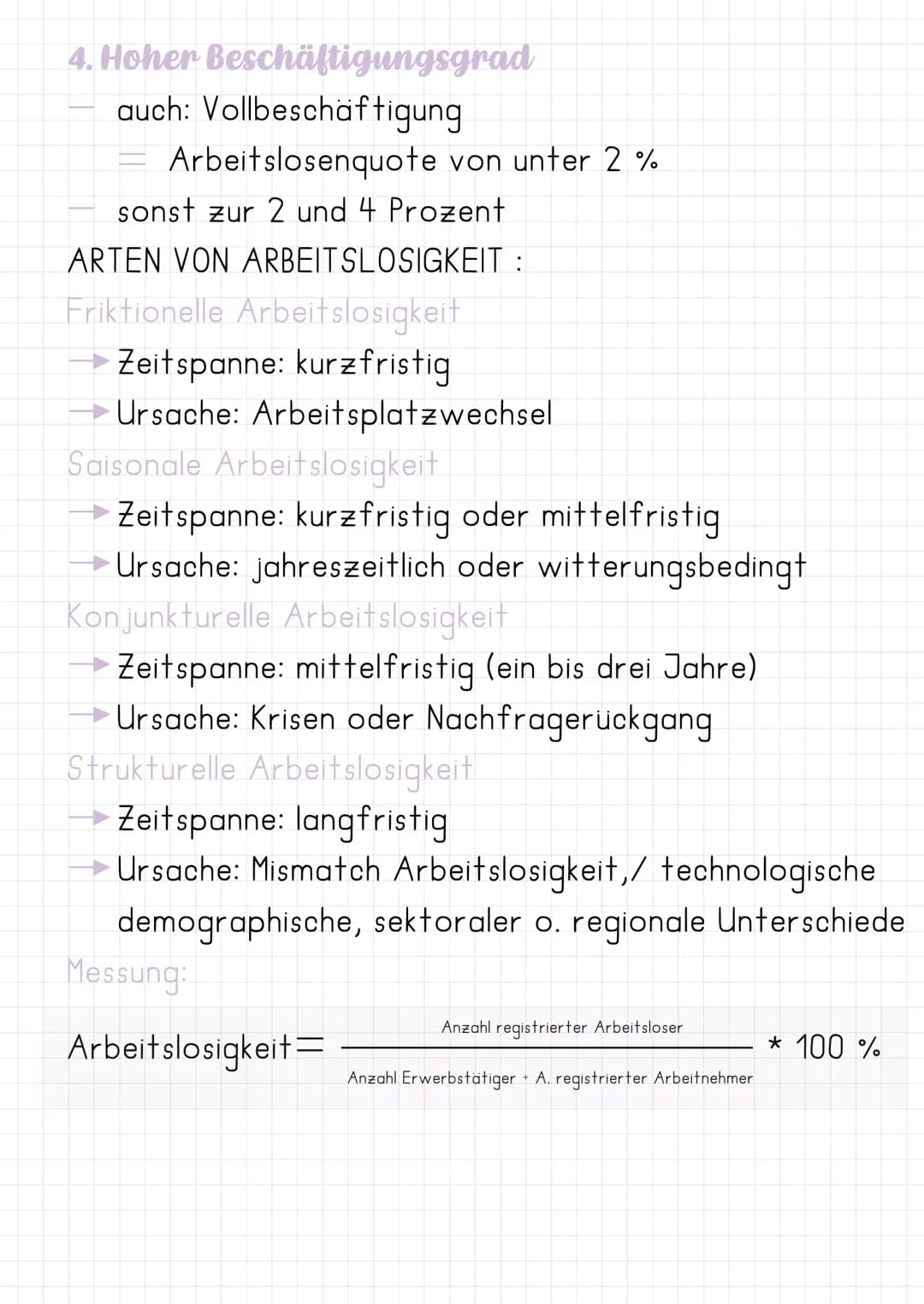 Magisches Viereck
System von wirtschaftspolitischen Staatszielen
"Magisch": alle Ziele sind gleichrangig, aber
sind meist unvereinbar
Stabil