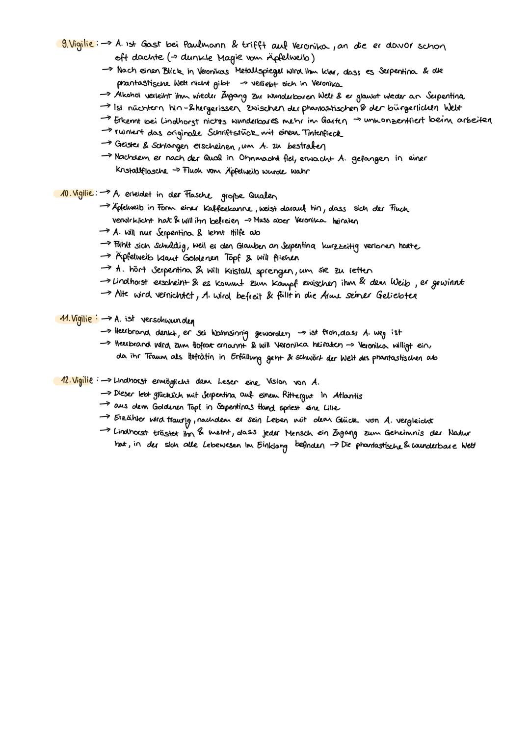 ZUSAMMENFASSUNG DER GOLDENE TOFF-ETA HOFFMANN
Die 3 Welten:
die reale, bürgerliche Welt
-Konrektor Paulmann
- Registrator Heerbrand
- Veroni
