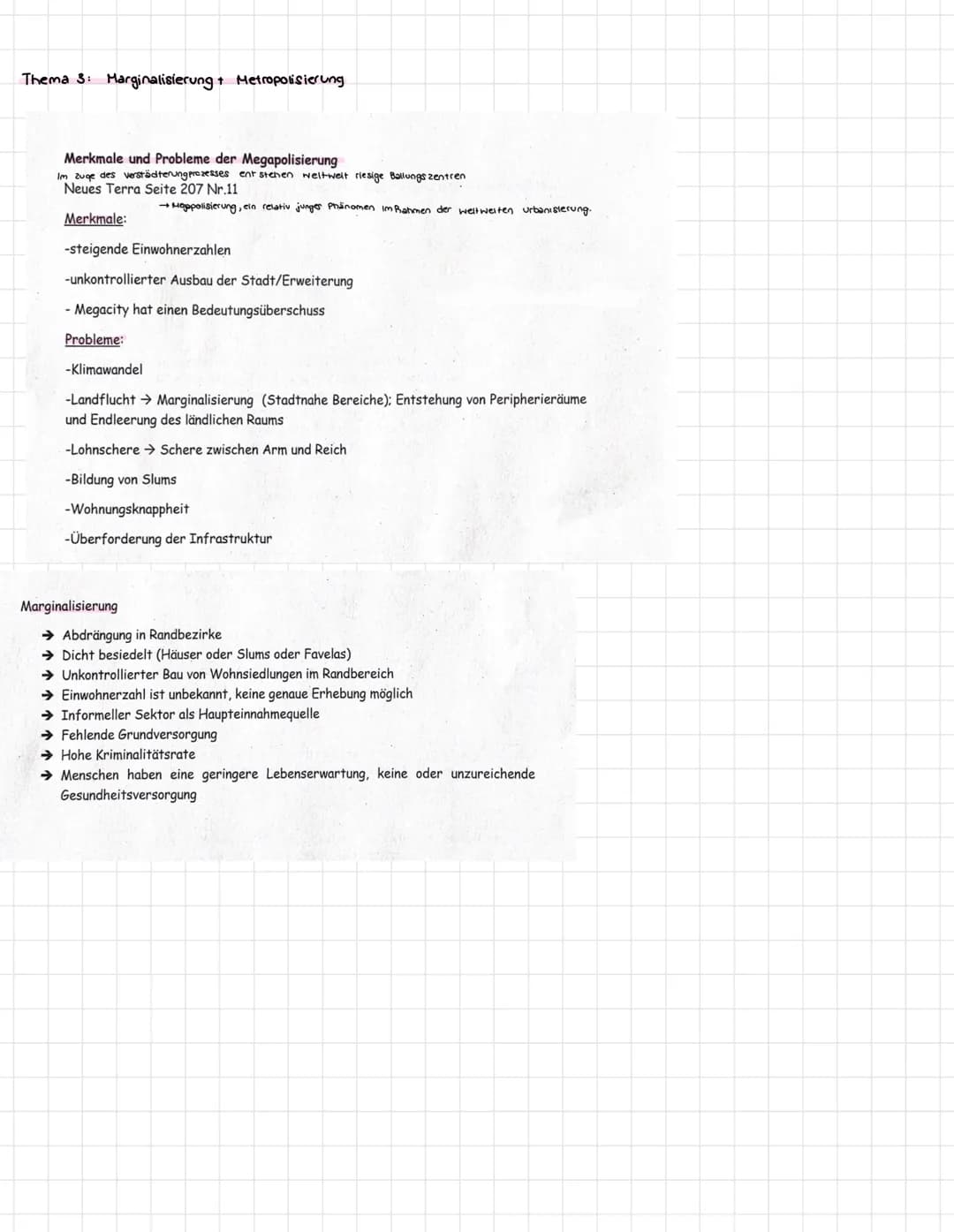 Thema 1. Dimensionen globale Verstädterung
Entwicklung der städtischen Bevölkerung 1800-2025 (Prognose)
städtische Bevölkerung
insgesamt
in 