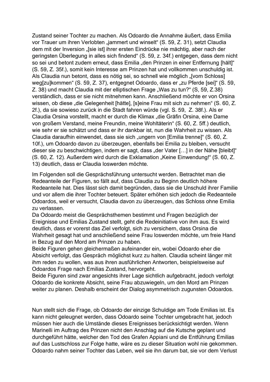 Übungsaufsatz Emilia Galotti - IV, 8
Im Laufe der Epoche der Aufklärung wendet sich das Bürgertum immer mehr vom
Adel und von dessen mit Wil