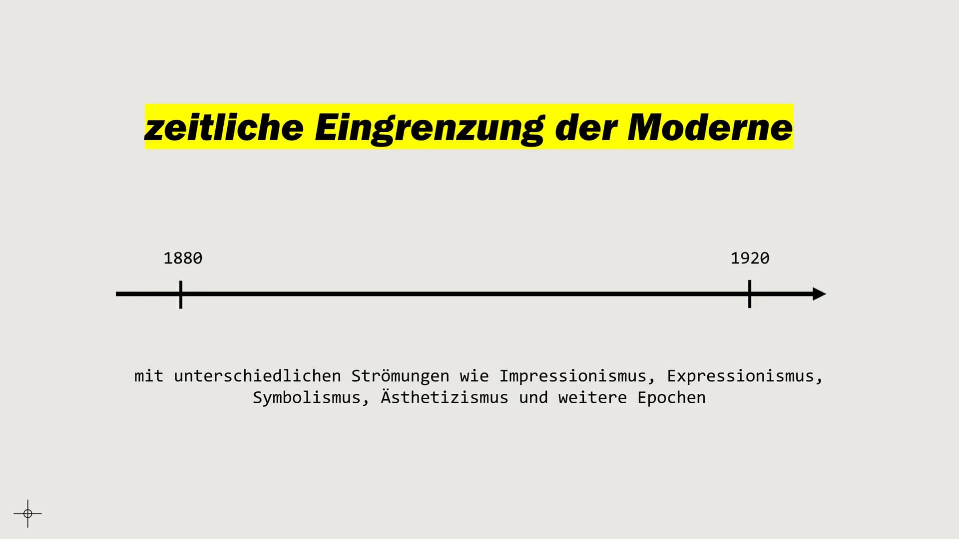 Die Epoche der
Moderne
von Marvin, Deria, Tabea, Victoria und Anna 우
Inhaltsverzeichnis
zeitliche
Eingrenzung der
Moderne
Sprache, Autoren
u