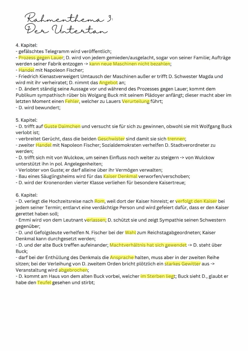 Rahmenthema 3:
Der Untertan
Allgemeines
Titel: Der Untertan
Autor: Heinrich Mann
Jahr: 1914/1918
Form: Roman
Wichtige Themen:
-Figurenkonste