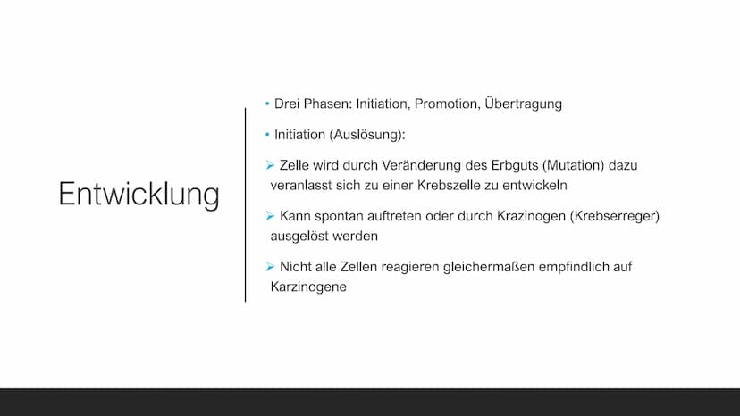 Allgemeine Infos
●
●
.
Arten von Krebs
Def.: bösartige, unkontrollierbare Neubildung von
Gewebe
Mehr als 200 verschiedene Arten
Kommt auch u