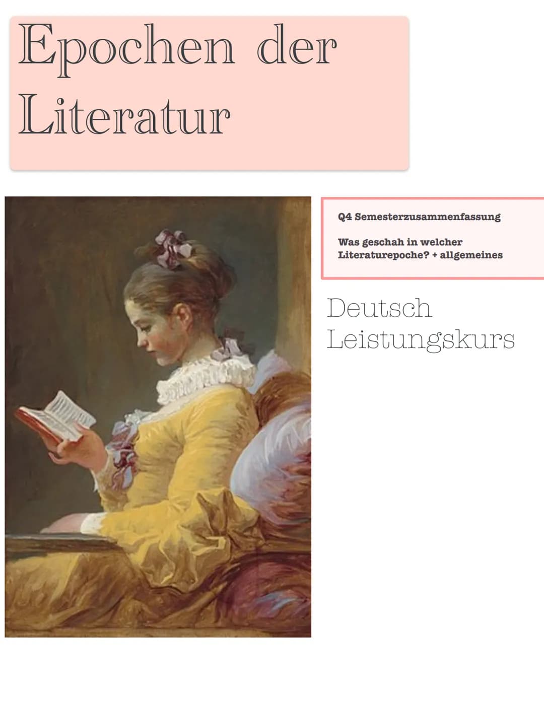 Gliederung
1. Aufgabenformate & deren Bearbeitung
Interpretation literarischer Texte
●
.
4. Kommunikation
Definition
●
●
●
6. Corpus Delicti