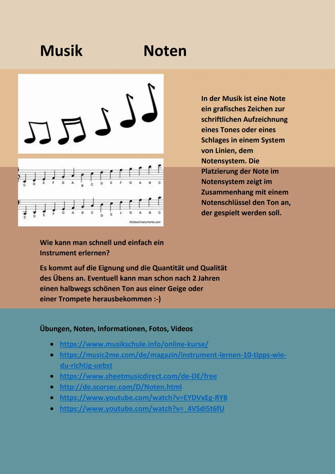 ♫
с
C
0
Musik
D
E
E
3.
F G A
F G A
B
с
с
D
E
F GAB
F
€
D
Noten
G
du-richtig-uebst
C
MyDearinstruments.com
Wie kann man schnell und einfach e