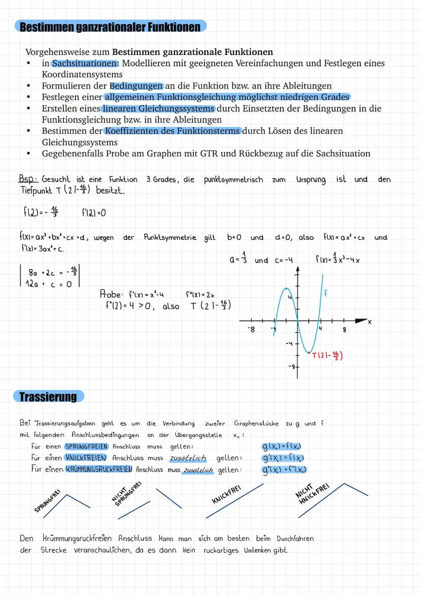 1.1 Lineares Gleichungssystem
Gleichsetzungsverfahren:
I. y = 3x -6
I y= 4x + 7
3x-6 = 4x + 7
-6 = 1x +7
- 13 = x
1. Kurvenanpassung
Gleichu