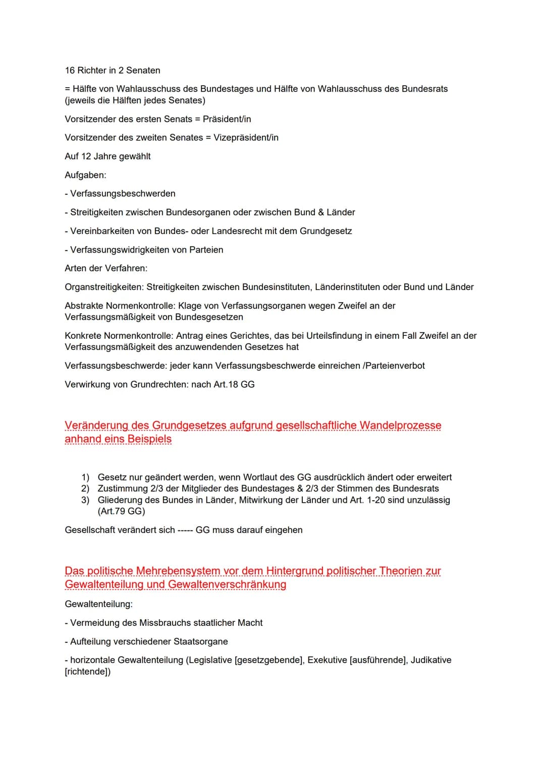 Politik & Wirtschaft
Verfassung und Verfassungswirklichkeit: Rechtsstaatlichkeit und Verfassungskonflikt
Grundrechte & Rechtsstaatlichkeit i