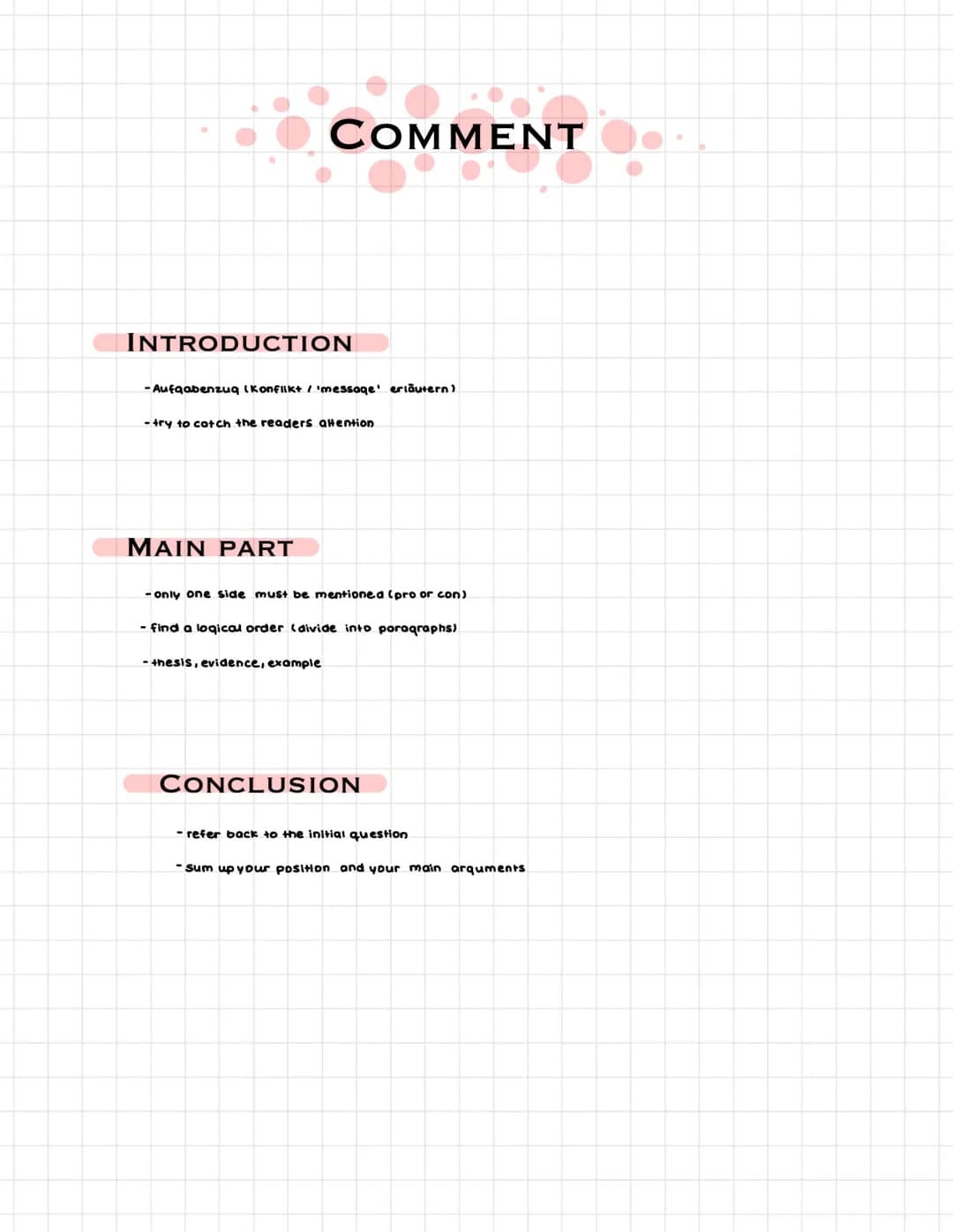 COMPREHENSION
INTRODUCTION
-name: title, author, Source, date, topic, theme (main generalized ideas)
- example: The given text... written by