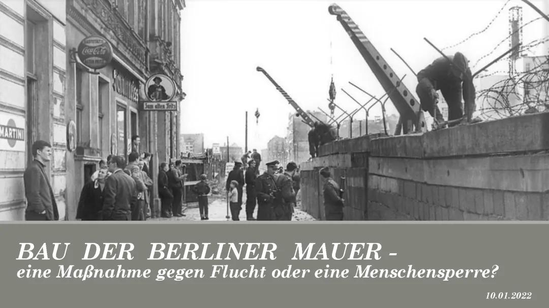 Die Berliner Mauer: Karte, Bauzeit und spannende Fakten