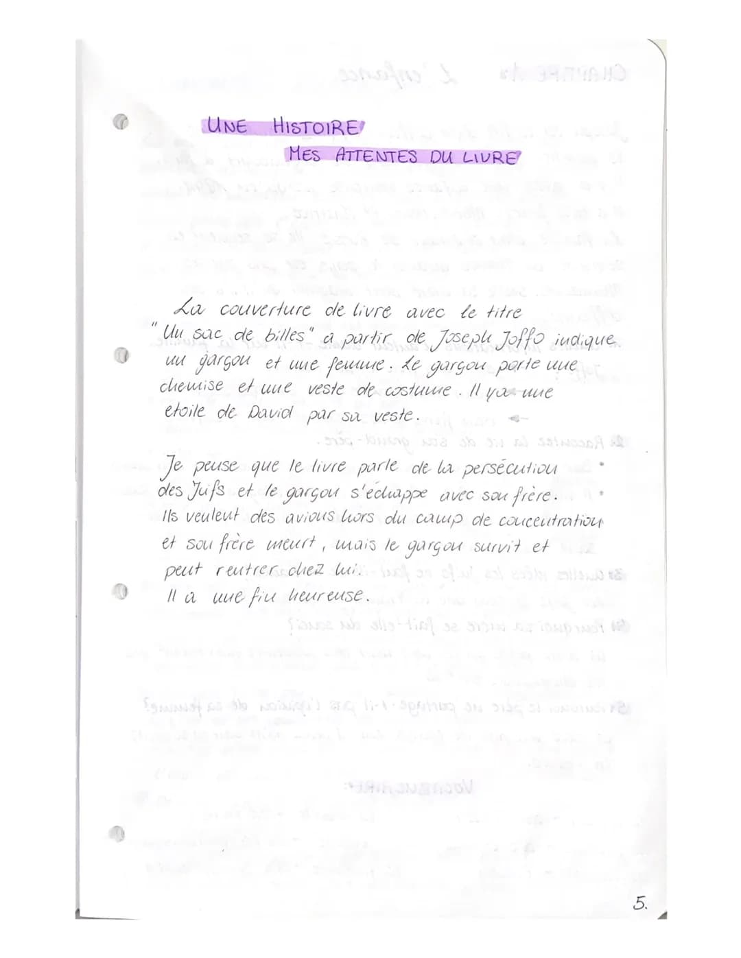 Joseph
JOFFO
Un sac de billes
(Juif) TABLE DES MATIÈRES:
UNE HISTOIRE MES ATTENTS DU LIVRE
CHAPITRE 1: L'enfance
CHAPITRE 2: L'étoile
DESSIN