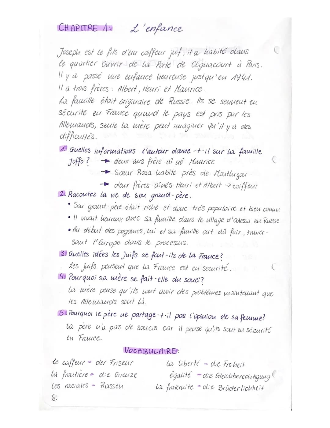 Joseph
JOFFO
Un sac de billes
(Juif) TABLE DES MATIÈRES:
UNE HISTOIRE MES ATTENTS DU LIVRE
CHAPITRE 1: L'enfance
CHAPITRE 2: L'étoile
DESSIN