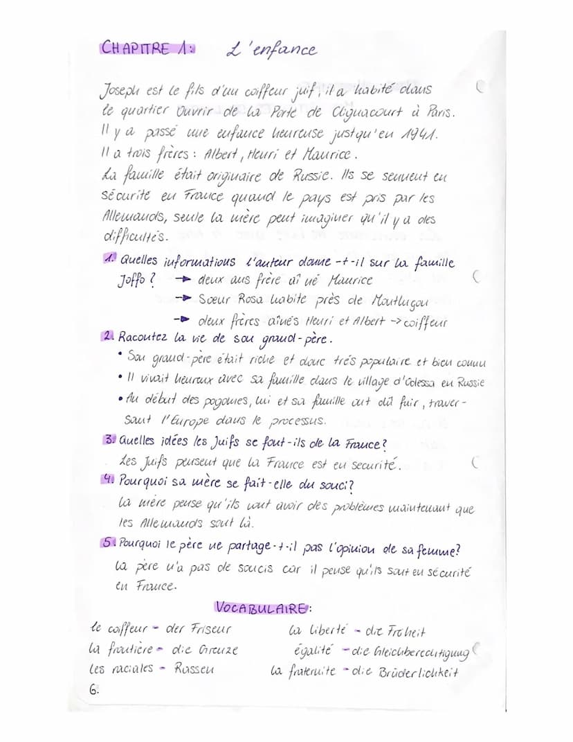 Joseph
JOFFO
Un sac de billes
(Juif) TABLE DES MATIÈRES:
UNE HISTOIRE MES ATTENTS DU LIVRE
CHAPITRE 1: L'enfance
CHAPITRE 2: L'étoile
DESSIN