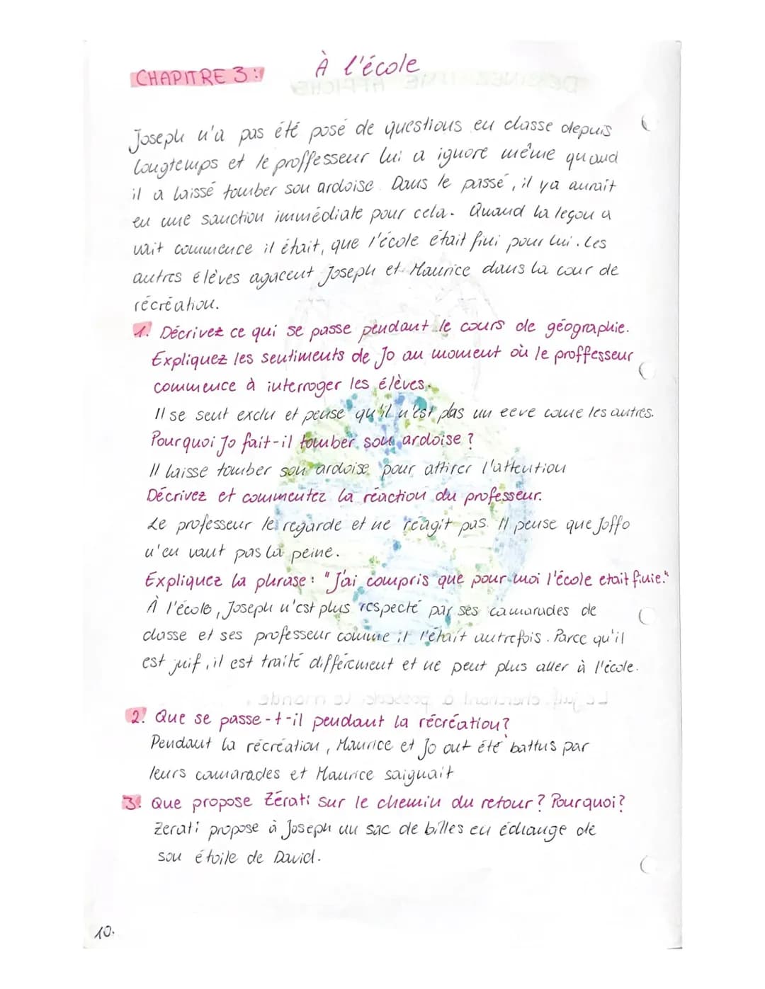 Joseph
JOFFO
Un sac de billes
(Juif) TABLE DES MATIÈRES:
UNE HISTOIRE MES ATTENTS DU LIVRE
CHAPITRE 1: L'enfance
CHAPITRE 2: L'étoile
DESSIN