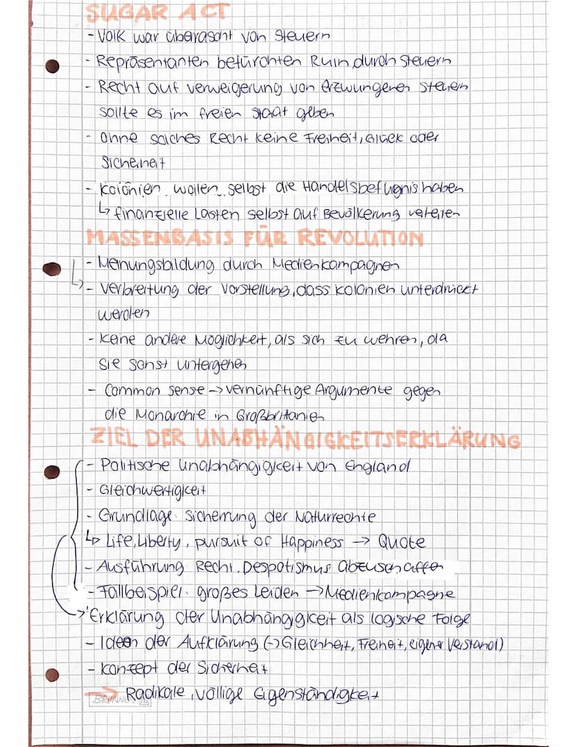 AMERIKANISCHE REVOLution
Revolution: radikale veränderung in der bestehender
gesellschaft und Politic.
- 13 Englische kolonien an der Ostküs
