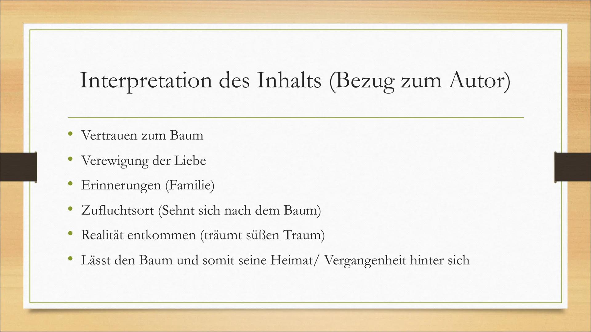 Der
Lindenbaum
Wilhelm Müller
Charlotte, Moritz, Emil, Adam ●
Gedicht
Inhalt
●
Interpretation
Biografie Wilhelm Müller
• Gedichtform und Sti