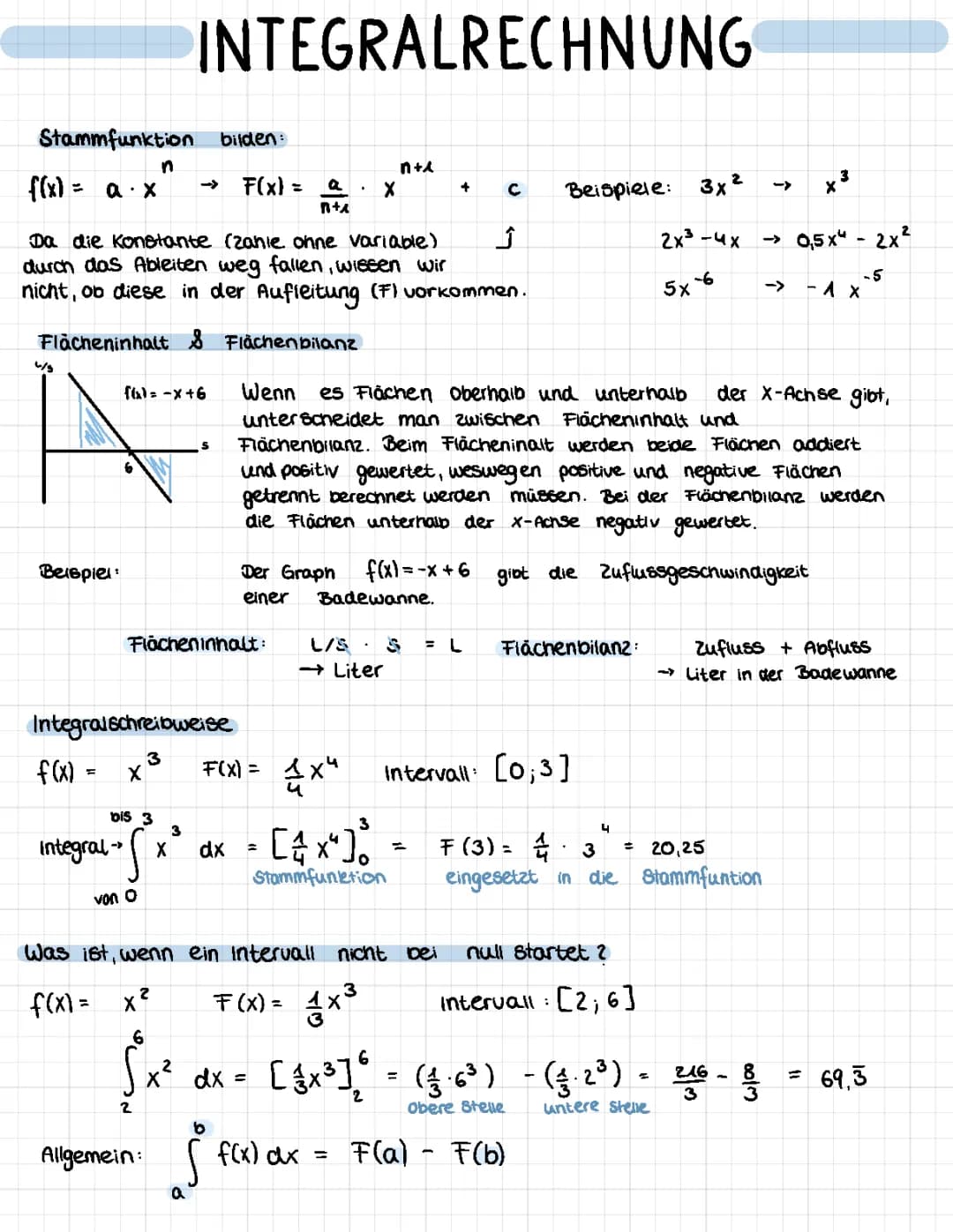 Integralrechnung