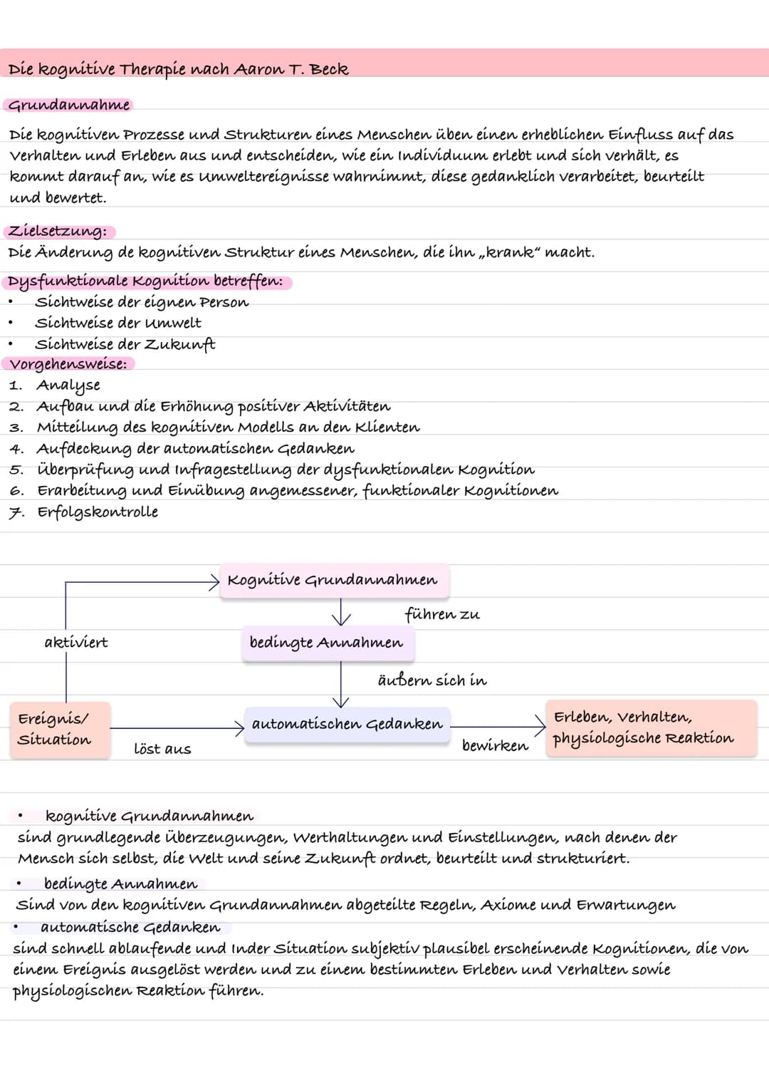 Klinische Psychologie
Psychische Störungen
Die Klinische Psychologie beschäftigt sich mit der Diagnostik, Prävention und der Behandlung
von 