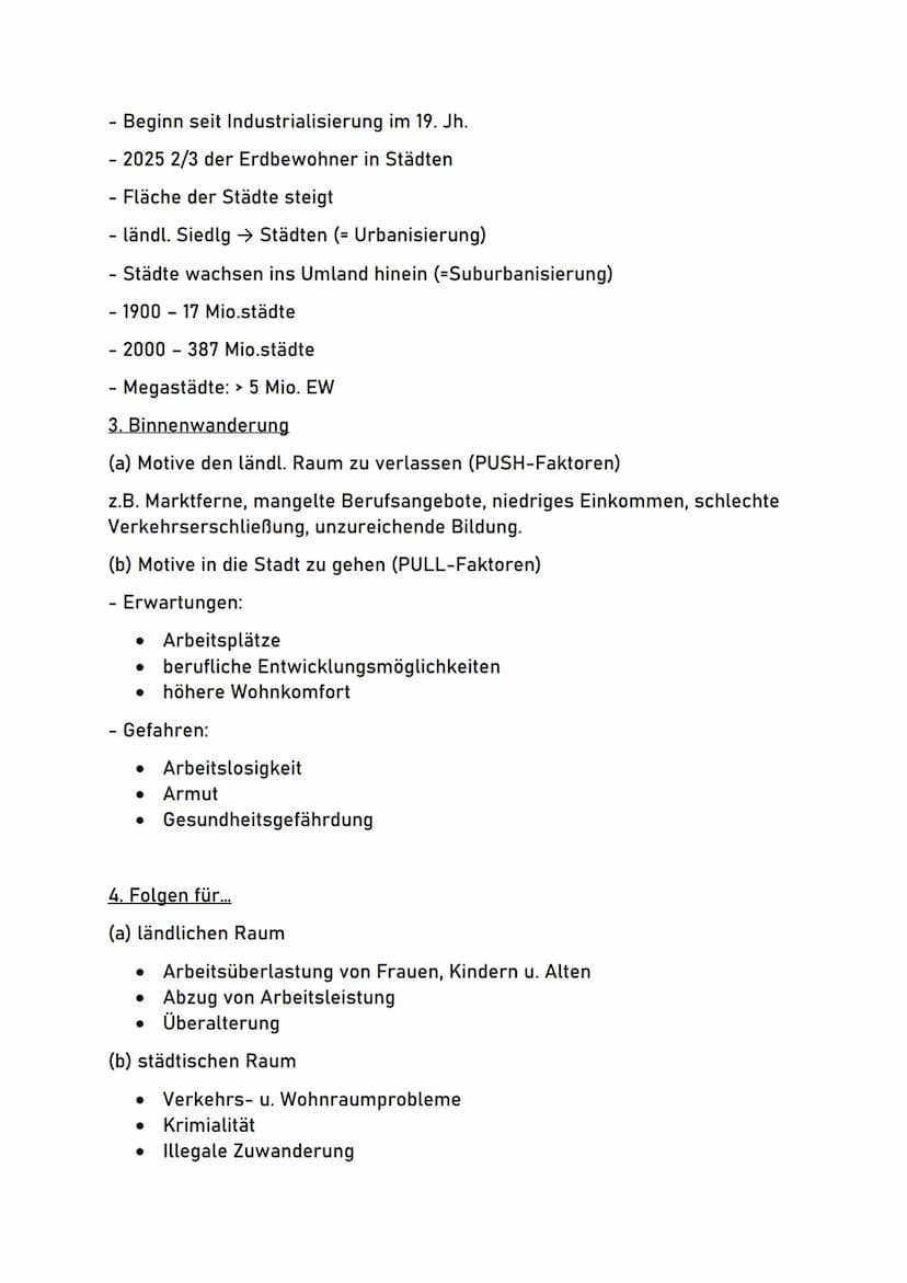 Globale Probleme
1. Bevölkerungsentwicklung
Demographie (Bevölkerungswissenschaft)
- Lehre von der Beschreibung des Zustandes u. der Verände