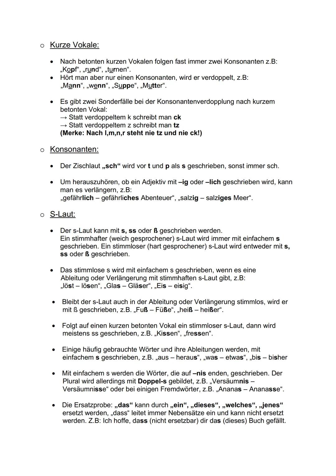• Kommasetzung

• Regel 1: Komma bei Aufzählungen
Ganz einfach - Aufzählungen trennt das Komma. Dabei ist egal, ob es sich
um einzelne Wörte