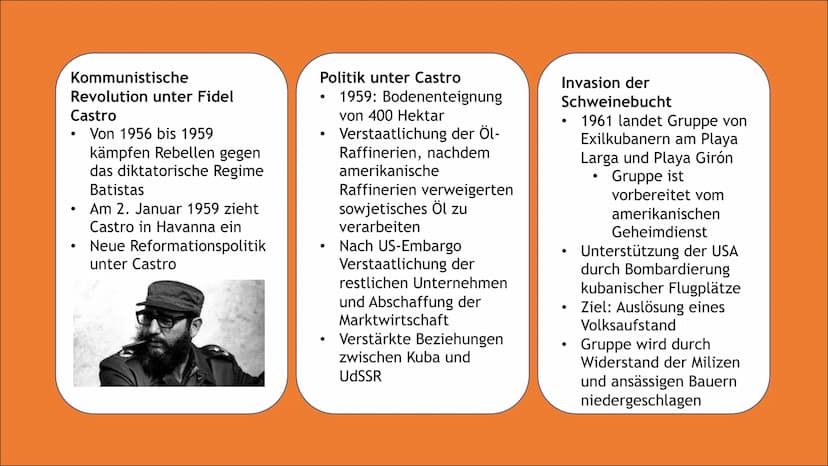 Aus-
material
vorrichtungen
Kubakriseketen-Montage-
Anlagen
16. Okt. 1962 - 28. Okt. 1962
Pla
Wann waren wir näher am Dritten Weltkrieg: Kub